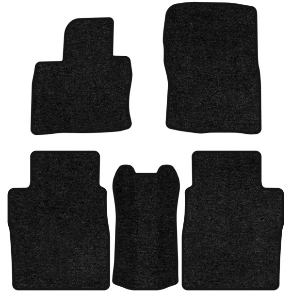 Фото - Килимки ворсові в салон авто EVAtech Standard для Honda Civic (FN) 3-doors AT 2005-2012 8 покоління Htb EU чорний кант HA44123CB5VEB