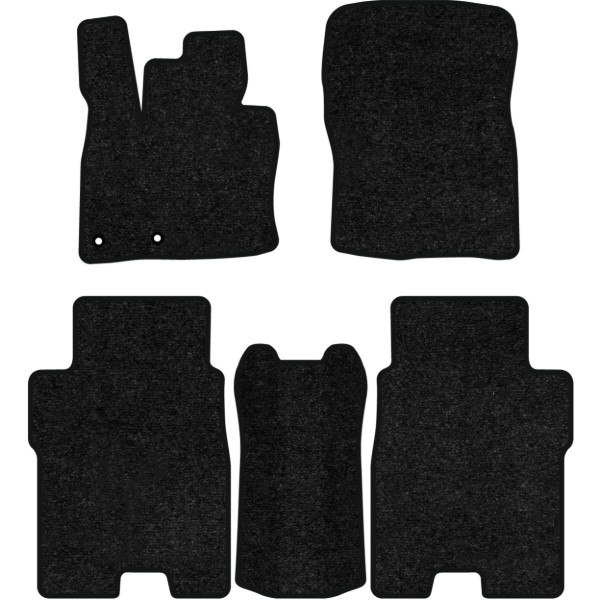 Фото - Килимки ворсові в салон авто EVAtech Standard для Honda Civic Type R (FN2) 3-doors 2007-2011 3 покоління Htb EU чорний кант HA44380C5TL2VEB
