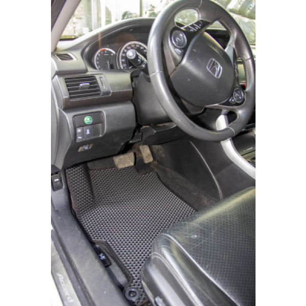 Фото - Килимки з екошкіри в салон авто EVAtech ECO для Accord (CR) Honda 2012-2017 9 покоління Sedan USA HA51459CD5TL2BBLB