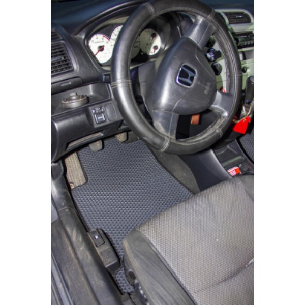 Фото - Коврики из экокожи в салон авто EVAtech ECO для Civic Honda 2000-2005 7 поколение Htb EU HA52094ZB3BBB