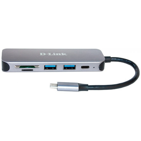 Фото - Хаб USB D-Link 3xUSB3.0,1xUSB-C,1xHDMI,USB-C (DUB-2333)