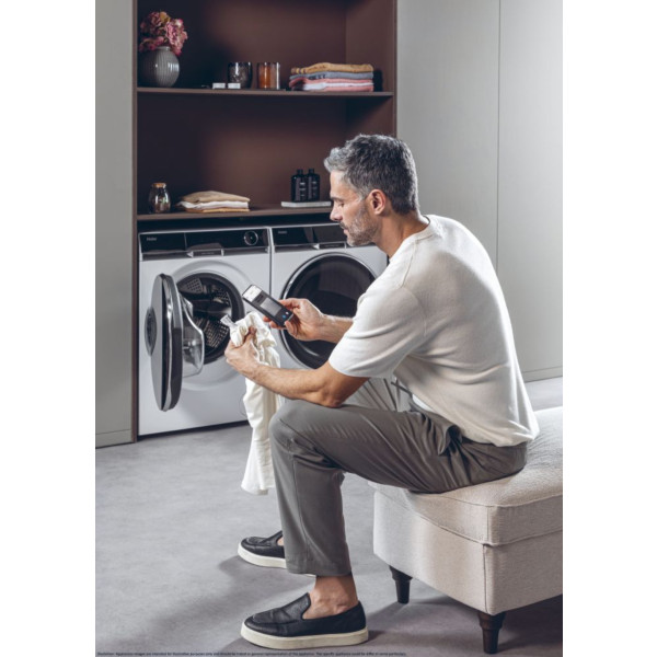 Фото - Комплект техники Haier Стиральная машина с фронтальной загрузкой + Сушильная машина Haier HW110-BD14397U1S + HD100-A3Q397U1-S