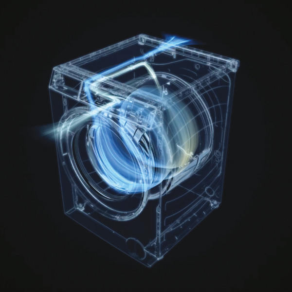 Фото - Комплект техники Haier Стиральная машина с фронтальной загрузкой + Сушильная машина Haier HW110-BD14397U1S + HD100-A3Q397U1-S