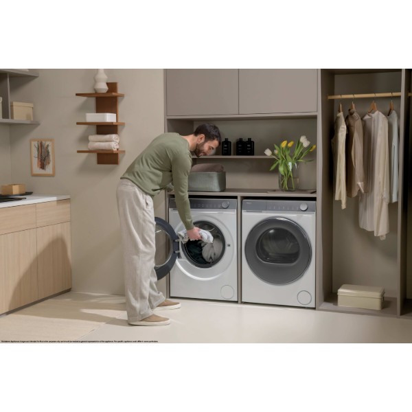 Фото - Стиральная машина Haier HW90-B14367TU1-S