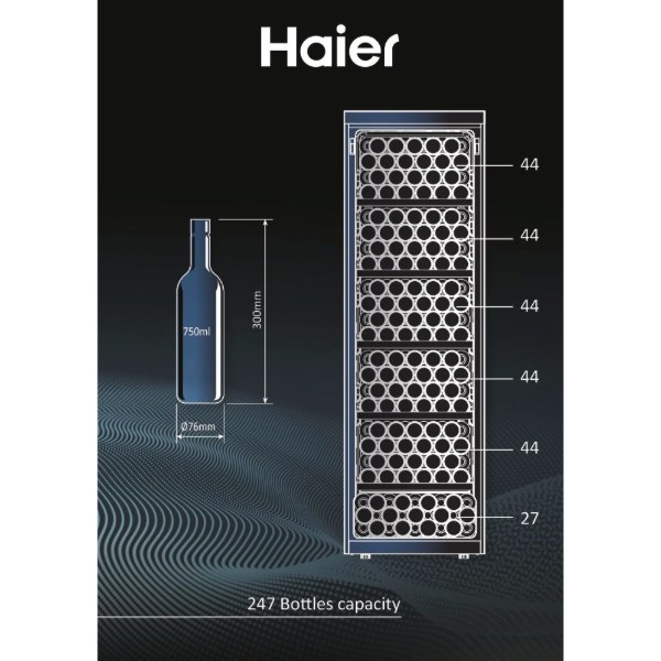 Фото - Винна шафа Haier HWS247FDU1