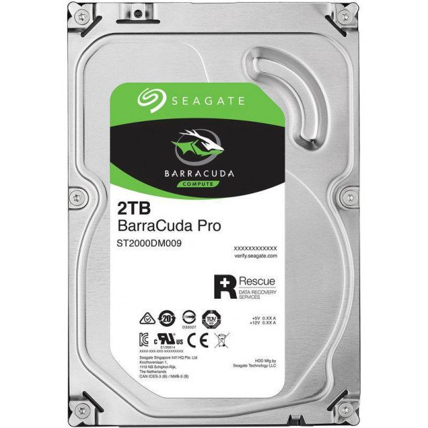 Фото - Жесткий диск внутренний Seagate BarraCuda Pro HDD 2TB 7200rpm 128MB 3.5 SATA III (ST2000DM009) Фото - Жесткий диск внутренний Seagate BarraCuda Pro HDD 2TB 7200rpm 128MB 3.5 SATA III (ST2000DM009)