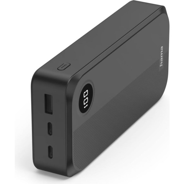 Фото - Батарея мобільна Hama 20000 мА/год 2хUSB-C/USB-A Black (00201755)