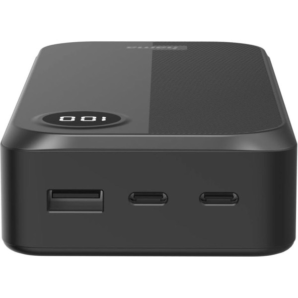 Фото - Батарея мобільна Hama 20000 мА/год 2хUSB-C/USB-A Black (00201755)
