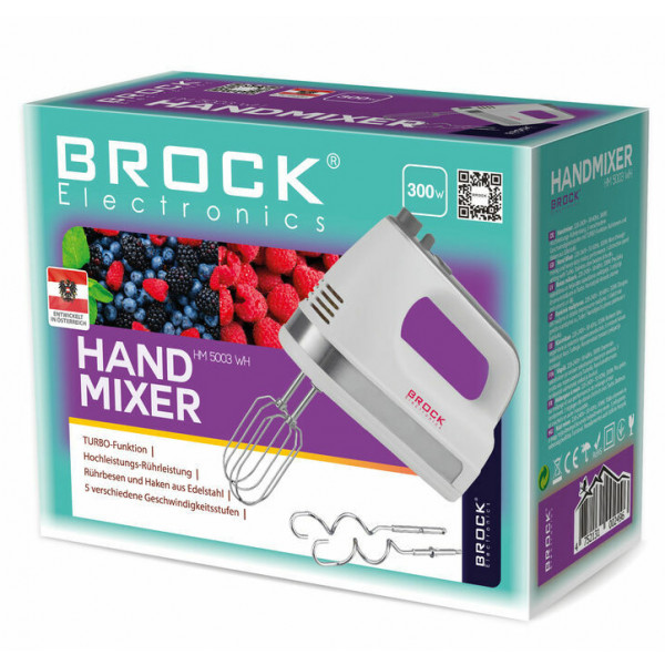 Фото - Миксер BROCK HM 5003 WH