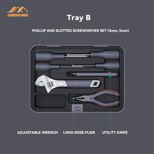 Фото - Набор инструментов JIMIHOME Hand Tools Set (X2-AB)