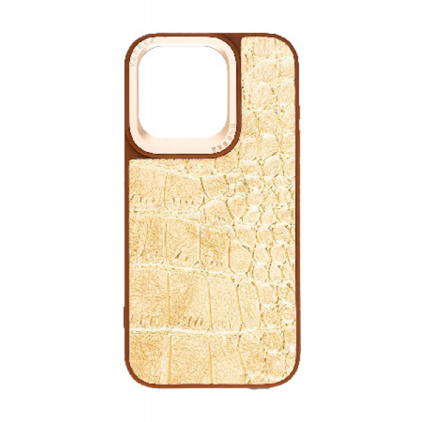 Фото - Чохол для смартфону Harder Crocosaur for Apple iPhone 15 Beige (ARM76697)
