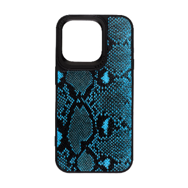 Фото - Чехол для смартфона Harder Genuine Snake for Apple iPhone 15 Pro Max Dark Blue (ARM76784)