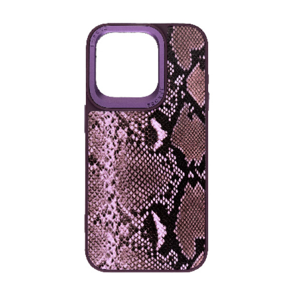 Фото - Чохол для смартфону Harder Genuine Snake for Apple iPhone 15 Pro Max Dark Purple (ARM76785)