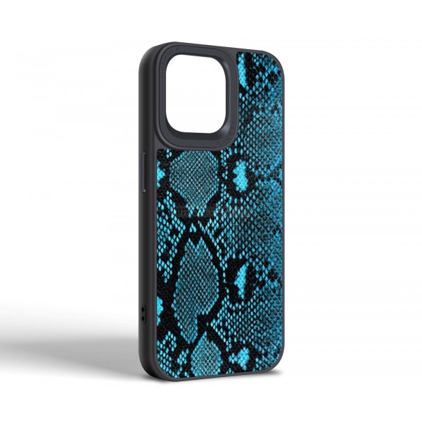 Фото - Чохол для смартфону Harder Genuine Snake for Apple iPhone 14 Pro Max Dark Blue (ARM76790)