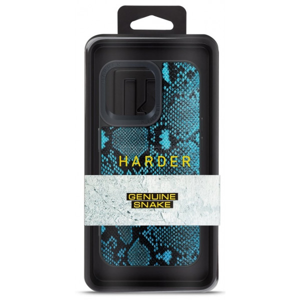 Фото - Чохол для смартфону Harder Genuine Snake for Apple iPhone 14 Pro Max Dark Blue (ARM76790)