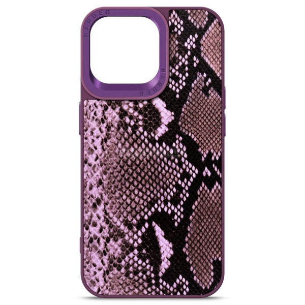 Фото - Чохол для смартфону Harder Genuine Snake for Apple iPhone 14 Pro Max Dark Purple (ARM76791)