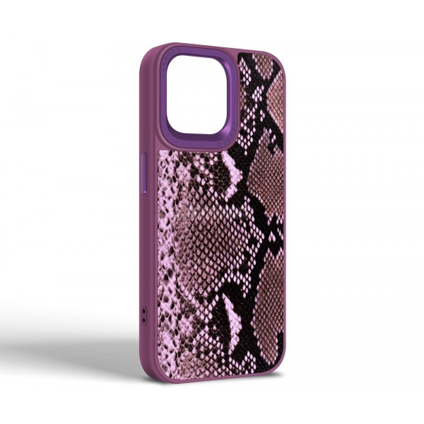 Фото - Чохол для смартфону Harder Genuine Snake for Apple iPhone 14 Pro Max Dark Purple (ARM76791)