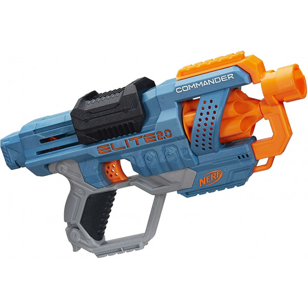 Фото - Бластер багатозарядний Hasbro Nerf Elite 2.0 Коммандер (E9485)