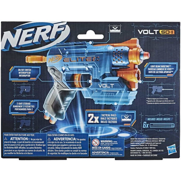 Фото - Бластер однозарядный Hasbro Nerf Elite 2.0 Вольт (E9952)
