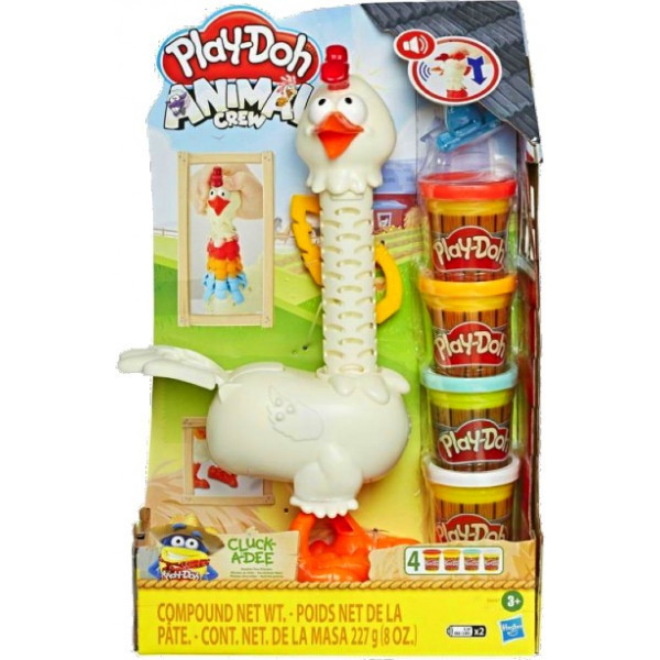 Фото - Наборы для лепки Hasbro Play-Doh Курочка - Чудо в перьях (E6647)