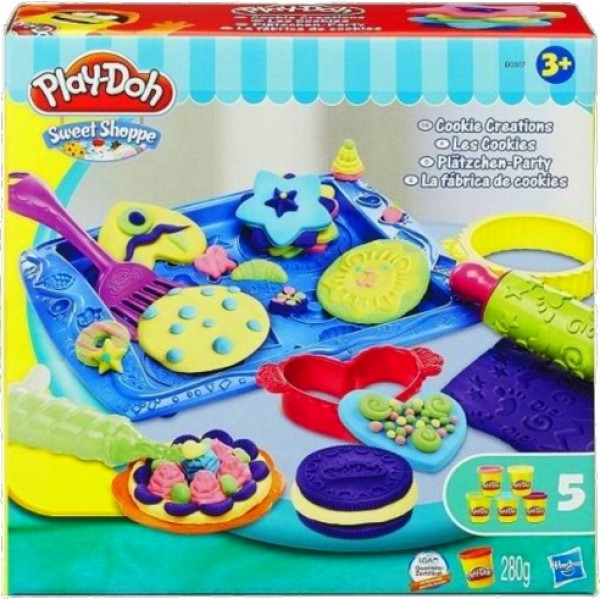 Фото - Набори для ліплення Play Doh Hasbro Play-Doh Магазинчик печива (B0307)