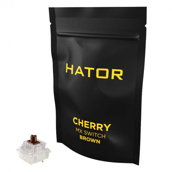 Фото - Набір перемикачів для клавіатури Hator Hotswap Switch Cherry MX Brown (HTS-124)
