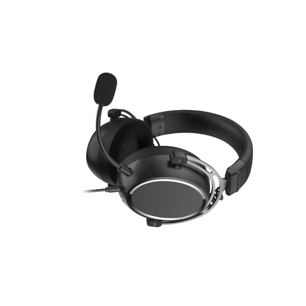 Фото - Гарнітура дротова ігрова Hator HYPERGANG 3 EVO Hi-Res (ESH07) black