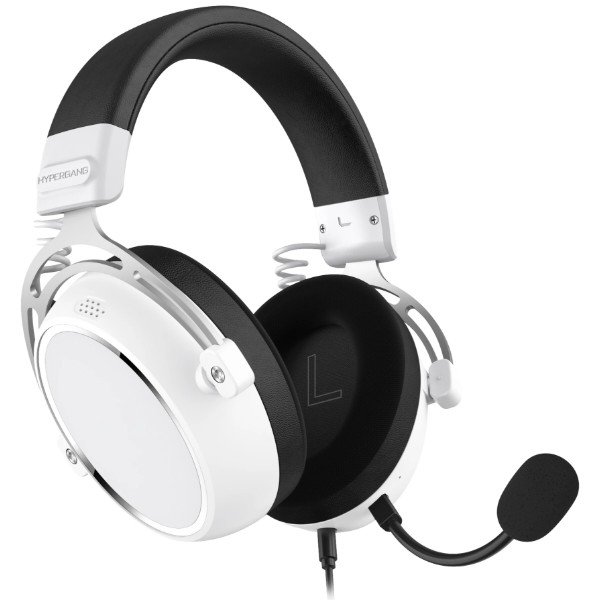 Фото - Гарнітура дротова ігрова Hator HYPERGANG 3 EVO Hi-Res (ESH08) white