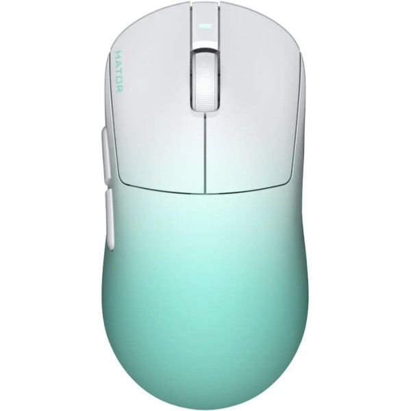 Фото - Миша бездротова ігрова Hator Quasar 3 ULTIMA 8K Wireless (HTM761) White/Mint