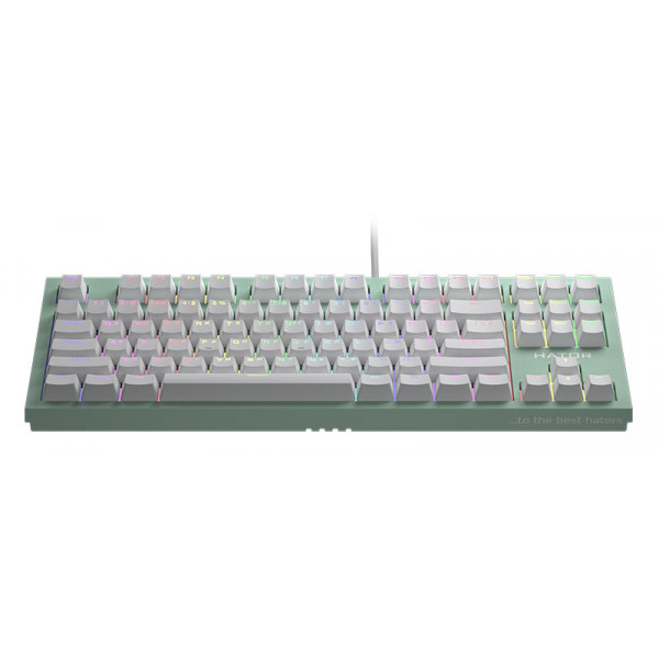 Фото - Клавіатура дротова ігрова Hator Skyfall TKL PRO ENG/UKR/RUS (HTK-659) Mint