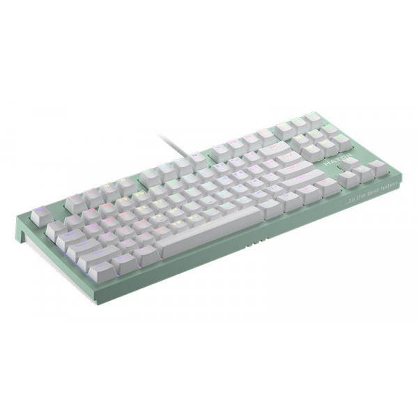 Фото - Клавіатура дротова ігрова Hator Skyfall TKL PRO ENG/UKR/RUS (HTK-659) Mint