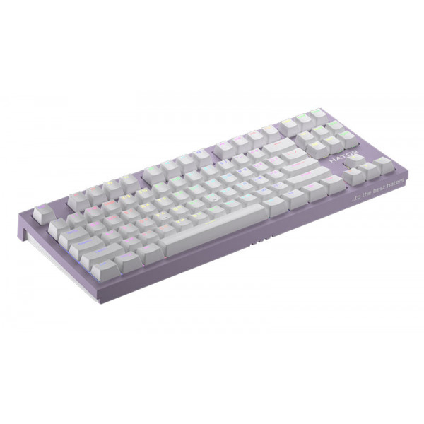 Фото - Клавіатура бездротова ігрова Hator Skyfall TKL PRO Wireless ENG/UKR/RUS (HTK-669) Lilac