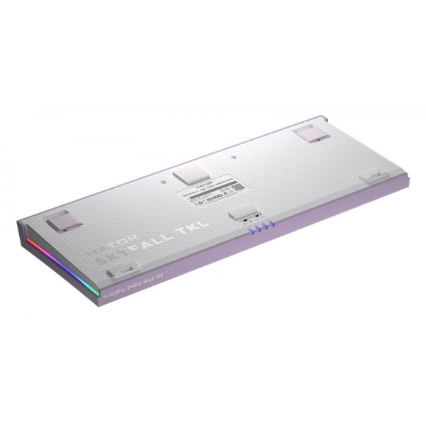 Фото - Клавіатура бездротова ігрова Hator Skyfall TKL PRO Wireless ENG/UKR/RUS (HTK-669) Lilac