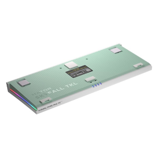 Фото - Клавиатура беспроводная игровая Hator Skyfall TKL PRO Wireless ENG/UKR/RUS (HTK-664) White