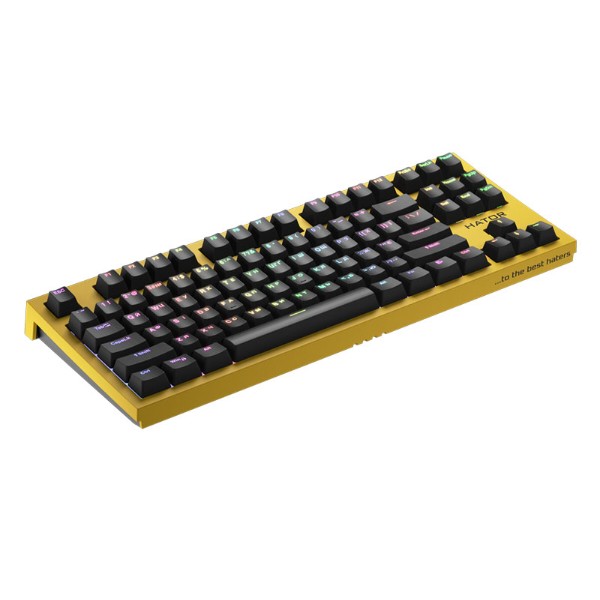 Фото - Клавіатура бездротова ігрова Hator Skyfall TKL PRO Wireless ENG/UKR/RUS (HTK-668) Yellow