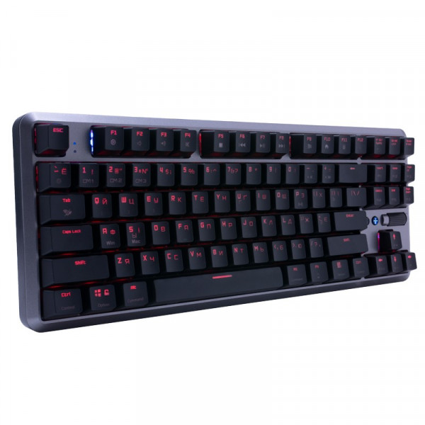Фото - Клавіатура бездротова ігрова Hator Skyfall TKL ENG/UKR/RUS (HTK-660) Black