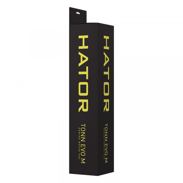 Фото - Килимок для миші ігровий Hator Tonn Evo M Yellow (HTP-024)