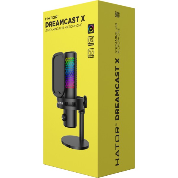 Фото - Микрофон для компьютера проводной Hator Dreamcast X RGB (ESS10)
