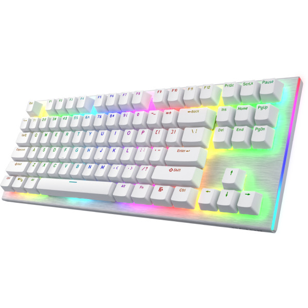 Фото - Клавиатура проводная игровая Hator Gravity X TKL orange (HTK551) White