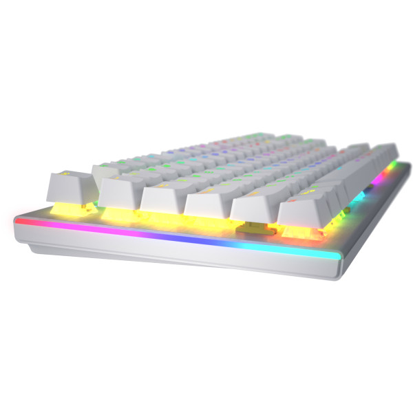 Фото - Клавиатура проводная игровая Hator Gravity X TKL orange (HTK551) White
