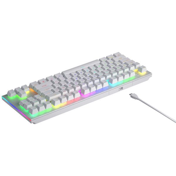 Фото - Клавиатура проводная игровая Hator Gravity X TKL orange (HTK551) White
