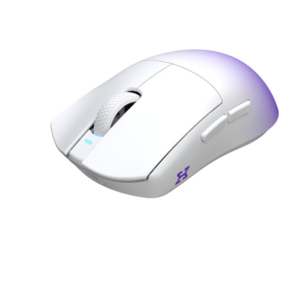 Фото - Мышь беспроводная игровая Hator Hellyberry HM47 PRO wireless (HM47PRO_white_violet)