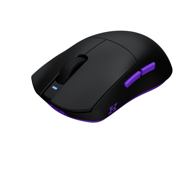 Фото - Мышь беспроводная игровая Hator Hellyberry HM47 wireless (HM47_black_violet)