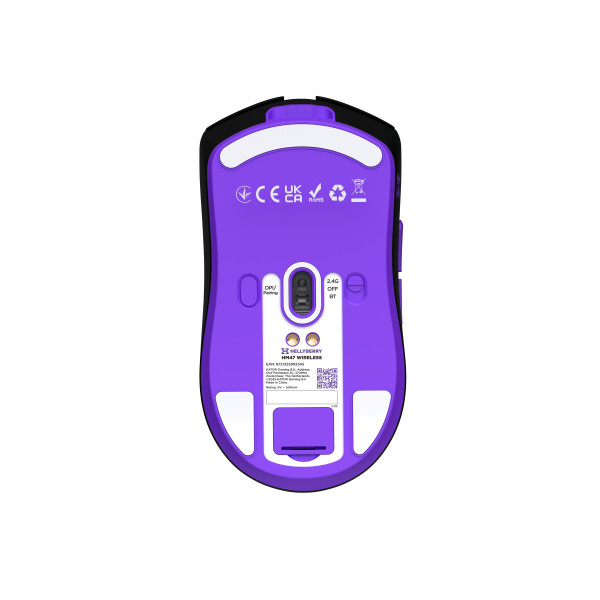 Фото - Мышь беспроводная игровая Hator Hellyberry HM47 wireless (HM47_black_violet)