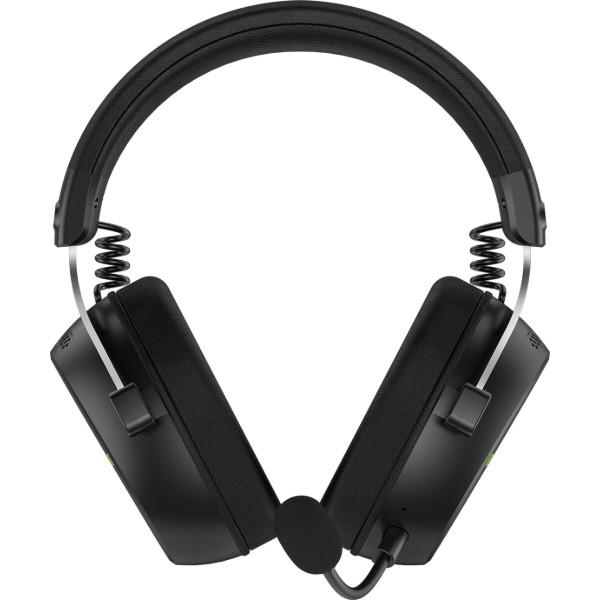 Фото - Гарнітура бездротова ігрова Hator HYPERGANG 3 Hi-Res Wireless Black (ESH55)