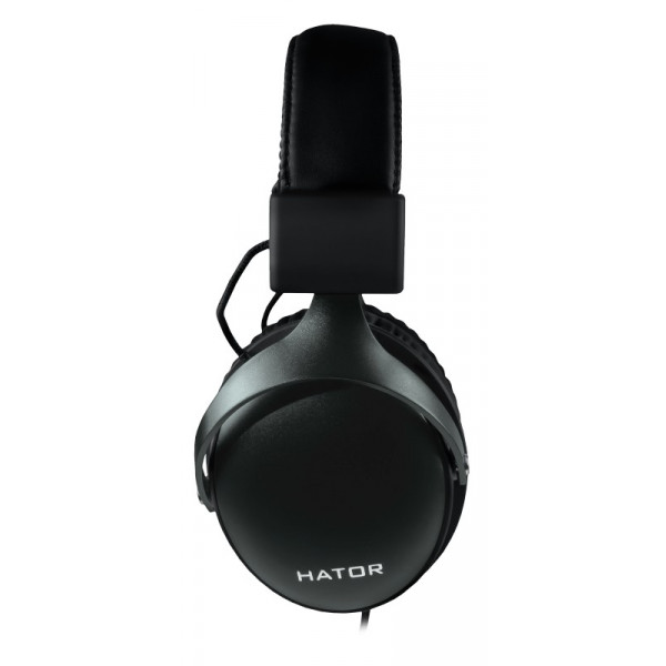 Фото - Гарнітура дротова ігрова Hator Hyperpunk Gunmetal/Black (HTA-821)