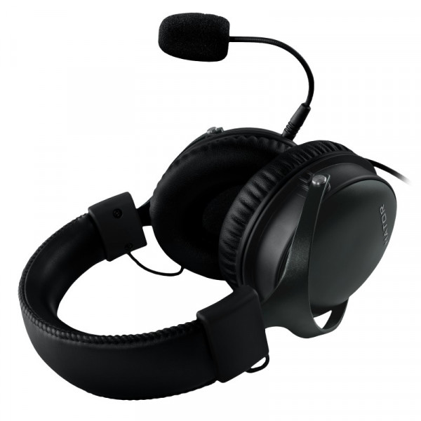 Фото - Гарнітура дротова ігрова Hator Hyperpunk Gunmetal/Black (HTA-821)