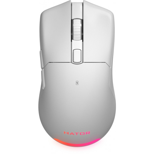 Фото - Миша бездротова ігрова Hator Pulsar 2 PRO Wireless White (HTM-531)