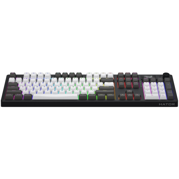 Фото - Клавіатура бездротова ігрова Hator Skyfall 100 PRO wireless Grey/Black (HTK4100)