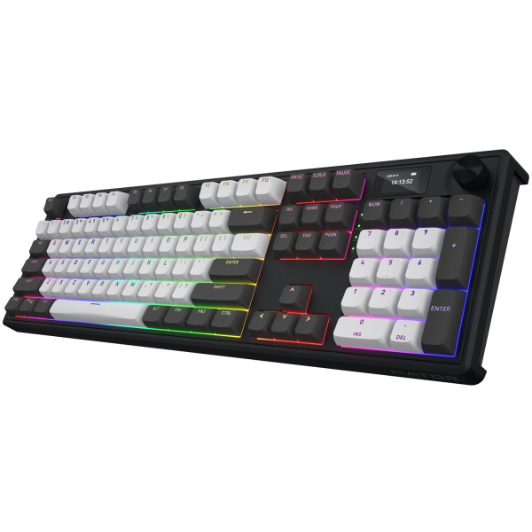 Фото - Клавіатура бездротова ігрова Hator Skyfall 100 PRO wireless Grey/Black (HTK4100)